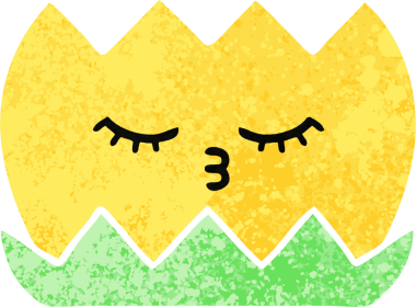 Bir insan tarafından çizilmiş bir nilüfer çiçeğinin retro çizim tarzı karikatürü