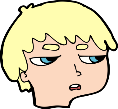 Bir insan tarafından çizilmiş rahatsız bir çocuk.