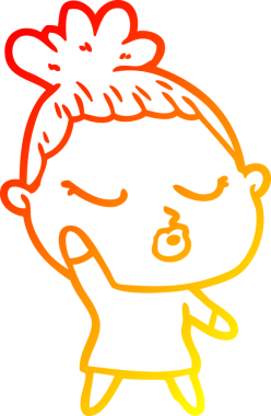 Bir insan tarafından çizilmiş, karikatür çizimi.