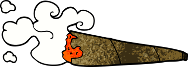 Bir insan tarafından çizilmiş karalama sigara tiryakisi.