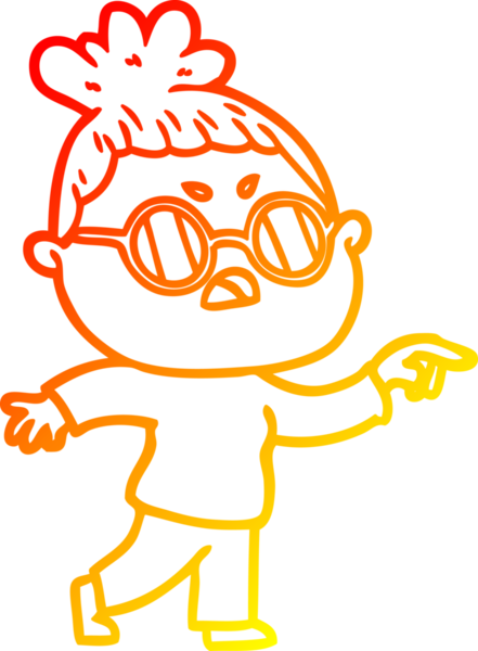 Bir insan tarafından çizilmiş kızgın bir karikatür çizimi.