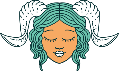 Retro Dövme Biçimi bir insan tarafından çizilmiş karakter yüzüName