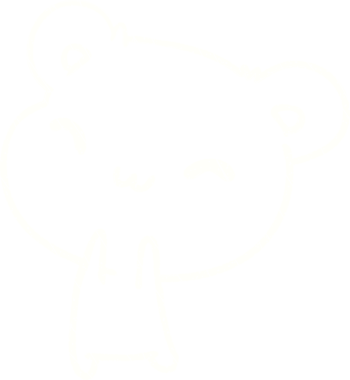 Bir insan tarafından çizilen Ayı Yavrusu Tebeşiri