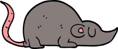 bir insan tarafından çizilmiş karalama faresi