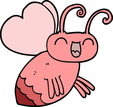 bir insan tarafından çizilmiş çizgi film hatası