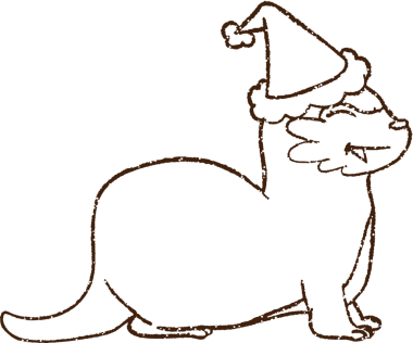 Bir insan tarafından çizilen Şenlikli Samur Kömürü Çizimi