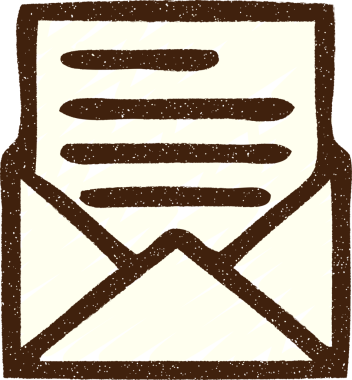 Bir insan tarafından çizilmiş Posta Sembol Tebeşiri