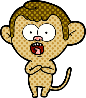 Bir insan tarafından çizilmiş bir karikatür.