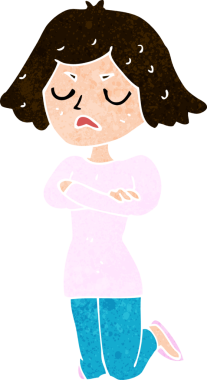 Bir insan tarafından çizilmiş bir karikatür.