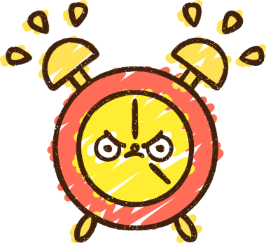 Bir insan tarafından çizilen Öfkeli Alarm Tebeşiri