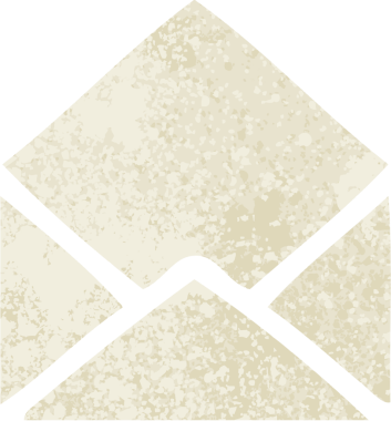 Bir insan tarafından çizilmiş kağıt zarfın retro çizim tarzı karikatürü