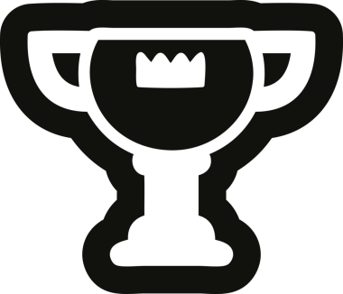 kupa ödülü simgesi bir insan tarafından çizildi