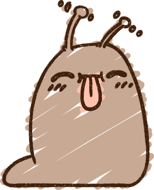 Bir insan tarafından çizilen Çılgın Sümüklüböcek Tebeşiri