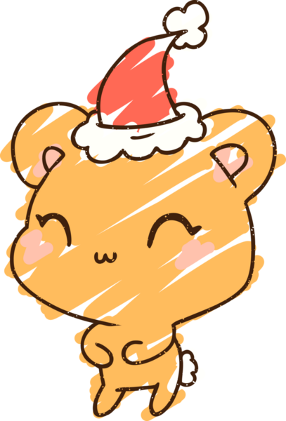 Bir insan tarafından çizilen Şenlikli Ayı Tebeşiri