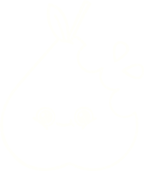 Bir insan tarafından çizilen Armut Tebeşiri