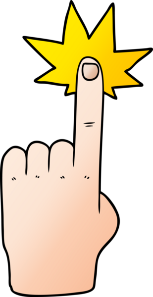 Bir insan tarafından çizilmiş bir çizgi film.