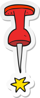 Bir insan tarafından çizilmiş karikatür ofis etiketi.