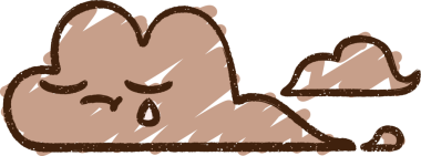 Bir insan tarafından çizilen Fırtına Bulutu Tebeşiri