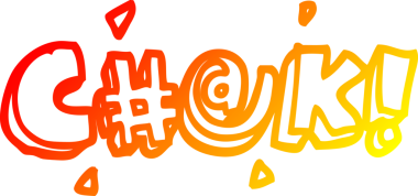 Bir insan tarafından çizilmiş bir çizgi filmin sıcak çizgi çizimi.