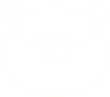 Bir insan tarafından çizilmiş Sevimli Ayı Tebeşiri