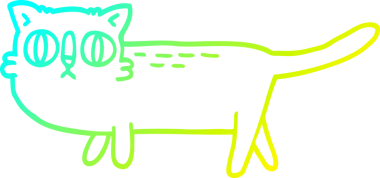 Bir insan tarafından çizilmiş komik bir çizgi film çizimi.