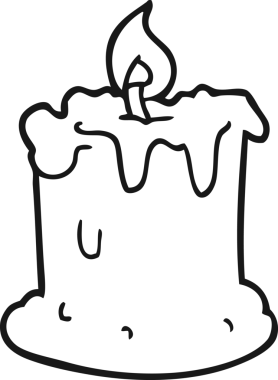 Bir insan tarafından çizilmiş el yazması siyah beyaz çizgi film.