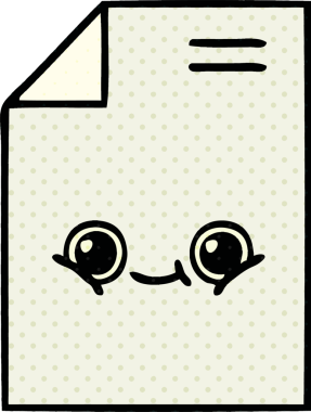 bir insan tarafından çizilmiş bir kağıt parçasının karikatürü.