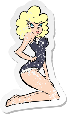 Bir insan tarafından çizilmiş bir karikatür karikatürünün gerilimli yapıştırması.