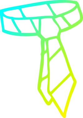 Bir insan tarafından çizilmiş çizgili çizgi çizginin soğuk gradyan çizgisi.