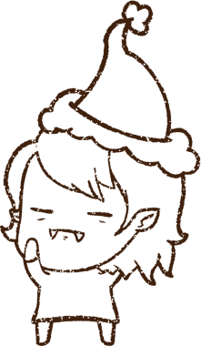 Bir insan tarafından çizilen Festivalci Vampir Kömürü