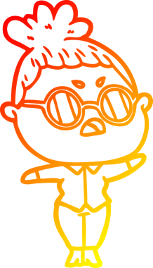 Bir insan tarafından çizilmiş kızgın bir karikatür çizimi.