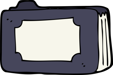 bir insan tarafından çizilmiş çizgi film iş dizini