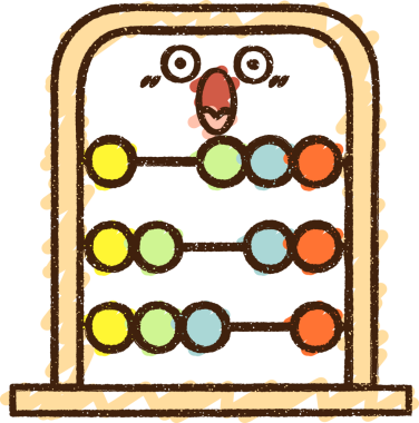 Bir insan tarafından çizilen Abaküs Tebeşiri