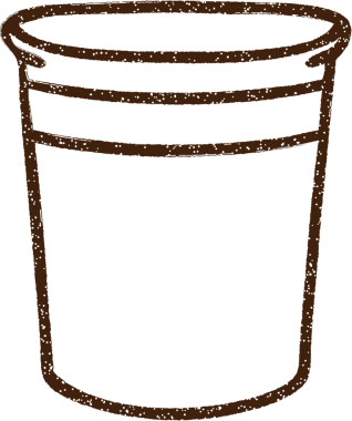 Bir insan tarafından çizilmiş bira kömürü çizimi