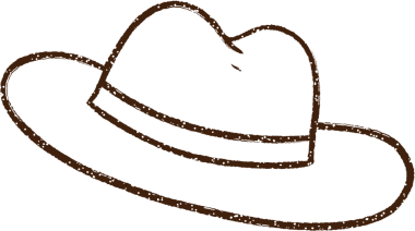 Bir insan tarafından çizilmiş Şapka Kömürü