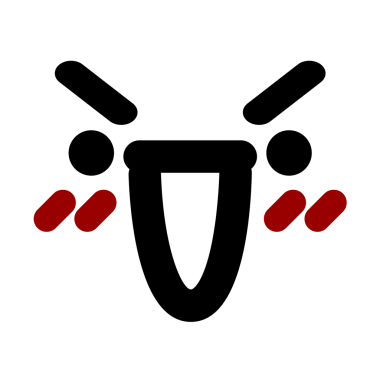 Bir insan tarafından çizilmiş gülen kötü yüz simgesi