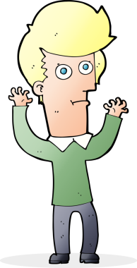 Bir insan tarafından çizilmiş bir karikatür.