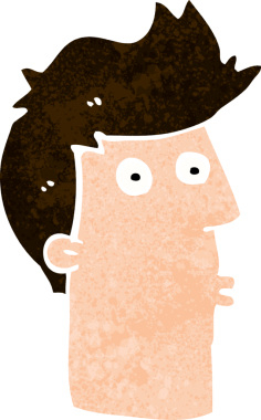 Bir insan tarafından çizilen karikatür adamı şaşırttı