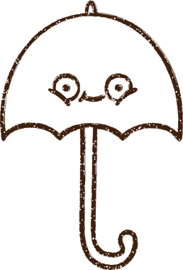 Bir insan tarafından çizilen Şemsiye Kömürü