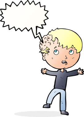 bir insan tarafından çizilmiş konuşma baloncuğu ile tıbbi bir acil durum