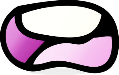 Bir insan tarafından çizilmiş mutsuz bir ağız.