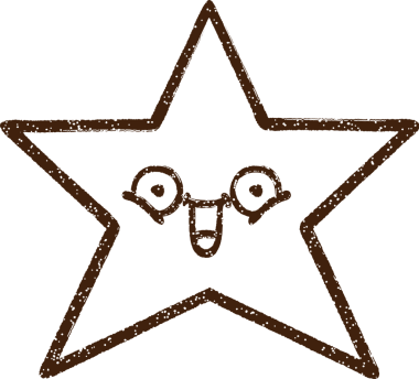 Bir insan tarafından çizilen Yıldız Kömürü Çizimi