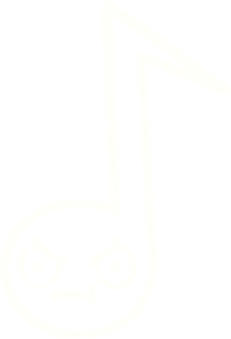 Bir insan tarafından çizilen Müzik Notu Tebeşiri