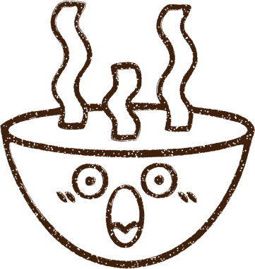 Sıcak Çorba Kömürü Bir insan tarafından çizilmiş