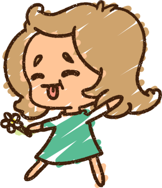 Bir insan tarafından çizilen Mutlu Kadın Tebeşiri