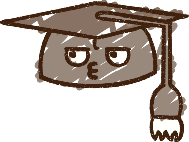 Mezuniyet Şapka Tebeşiri Bir insan tarafından çizilmiş