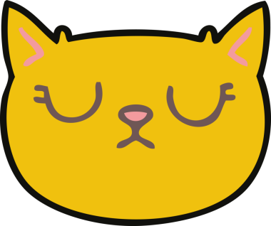 Bir insan tarafından çizilmiş ağlayan bir kedi.