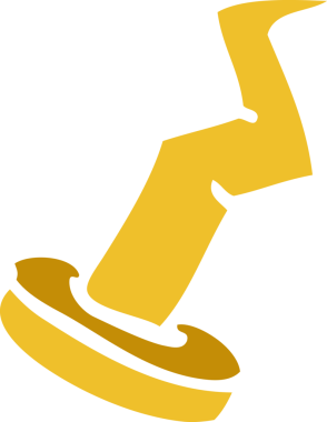 Bir insan tarafından çizilmiş karalama tırnağı.