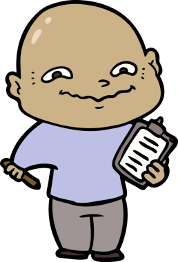 bir insan tarafından çizilmiş sinirli bir adam.