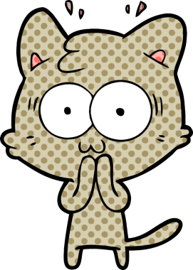 Bir insan tarafından çizilmiş bir çizgi film.